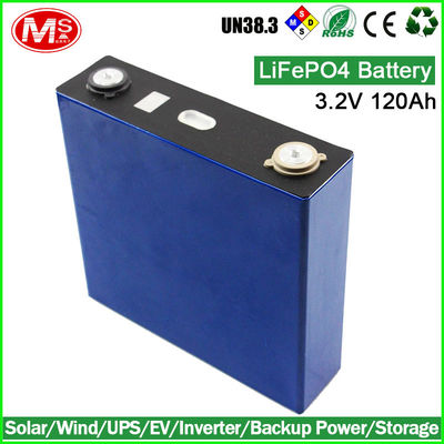 Trung Quốc Pin LiFePO4 kéo dài 3.2V 120Ah cho sao lưu năng lượng mặt trời nhà máy sản xuất
