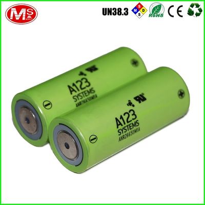 Trung Quốc Ánh sáng xanh 2300mAh 26650 Lifepo4 Pin di động Dung lượng cao 3,2 Volt nhà máy sản xuất