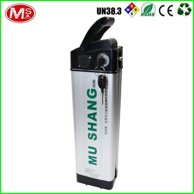 Trung Quốc Silver 48v 10ah Ebike Battery, Pin sạc LiFePO4 cho xe đạp điện nhà phân phối