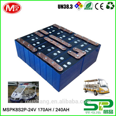 Trung Quốc High-efficiency rechargeable 24v100ah Lithium ion battery with PCM For Electric Sightseeing car nhà máy sản xuất